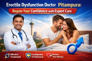 Erectile Dysfunction Doctor in Pitampura: Regain Your Confidence with Expert Care